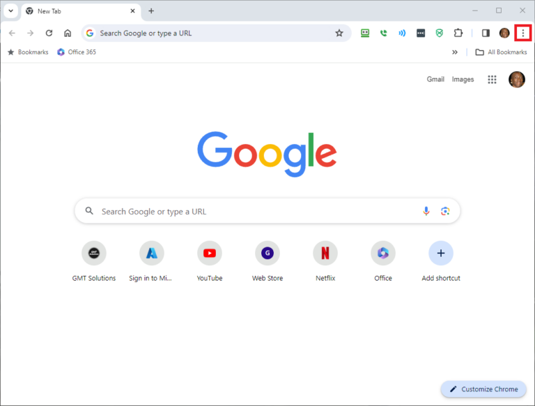 Chrome settings and more